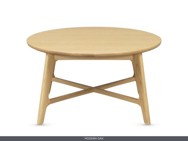 Carrington Round Coffee Table (2 colours) - Image 2